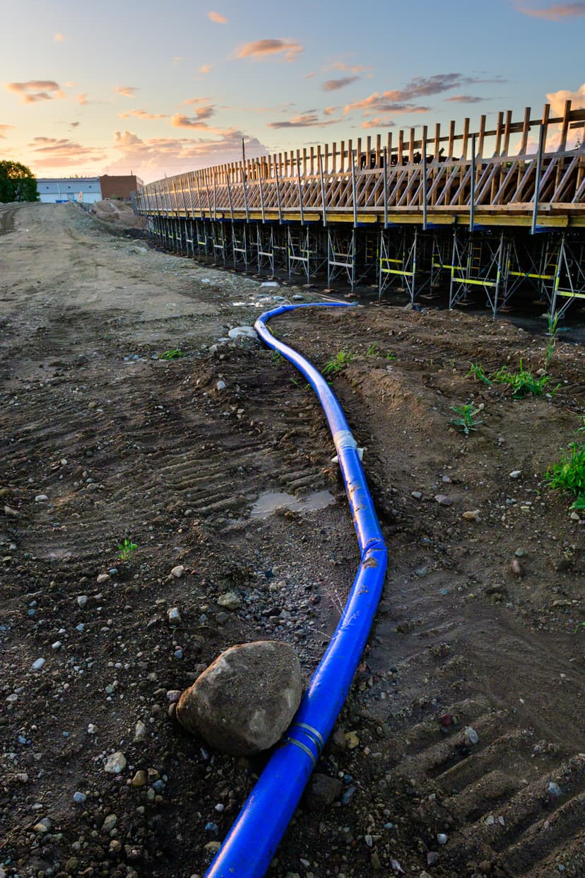 Water supply and wastewater treatment plant design